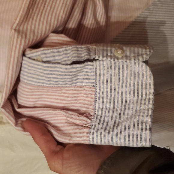 VINTAGE BROOKS BROTHERS Multicolor Striped Men's Shirt - Picture 7 of 12